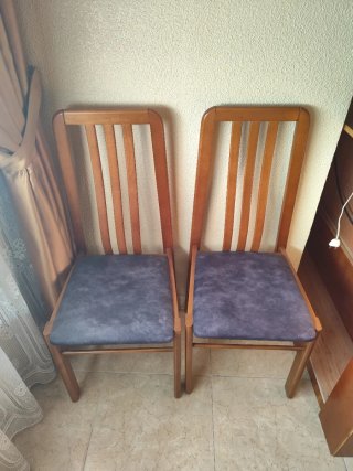 Juego de 2 sillas de comedor