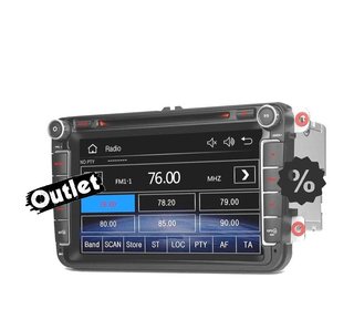ML RADIO NAVEGADOR 8" VOLKSWAGEN VW USB GPS TACTIL HD M00036