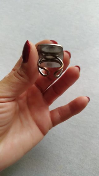 Anillo Cuarzo Rosa Plata