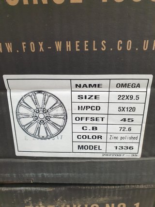 Llantas BMW 22" BMW Fox Concave