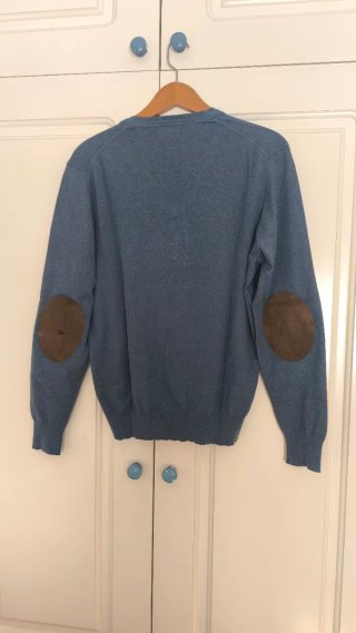 Jersey Massimo Dutti Azul Talla L