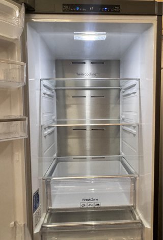 FRIGORÍFICO COMBI NO FROST SAMSUNG EN INOX
