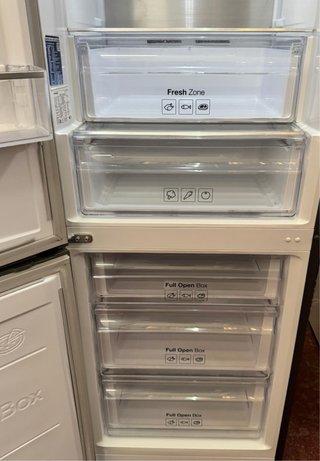 FRIGORÍFICO COMBI NO FROST SAMSUNG EN INOX