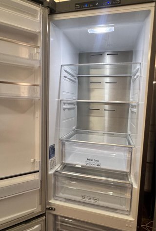 FRIGORÍFICO COMBI NO FROST SAMSUNG EN INOX