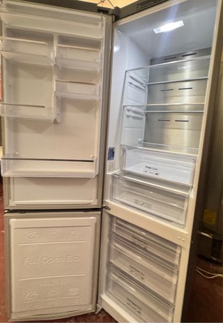 FRIGORÍFICO COMBI NO FROST SAMSUNG EN INOX