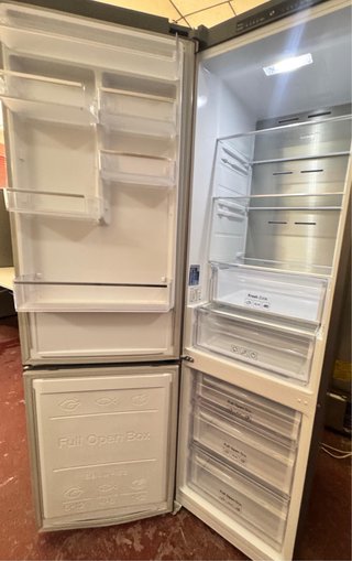 FRIGORÍFICO COMBI NO FROST SAMSUNG EN INOX