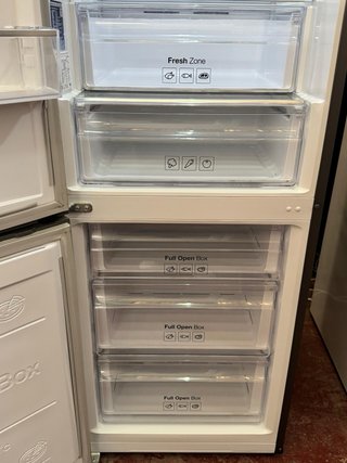 FRIGORÍFICO COMBI NO FROST SAMSUNG EN INOX