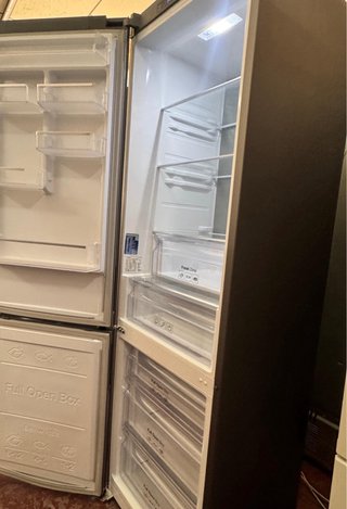 FRIGORÍFICO COMBI NO FROST SAMSUNG EN INOX