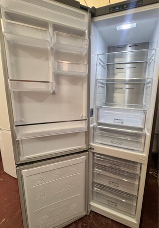 FRIGORÍFICO COMBI NO FROST SAMSUNG EN INOX