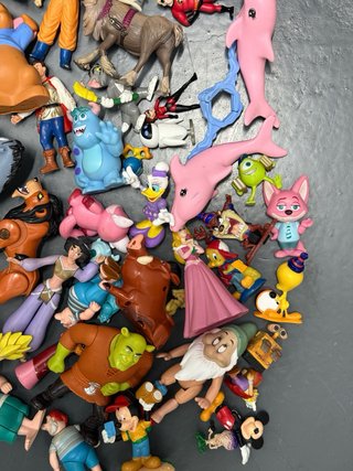 Lote Figuras PVC Variadas Disney y Anime