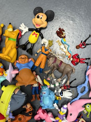 Lote Figuras PVC Variadas Disney y Anime
