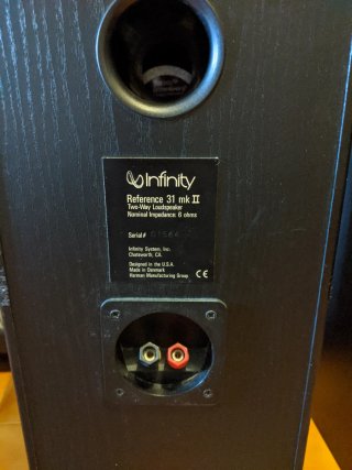 Altavoces Infinity Reference 31 mk II