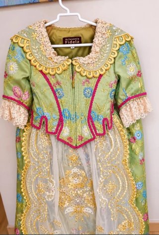 Traje Fallera Niña Artesanía Fidela (5-8 años)