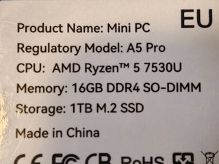 GEEKOM Mini PC A5 Pro 2026