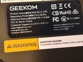 GEEKOM Mini PC A5 Pro 2026