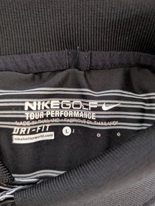 Polo Nike Golf Dry Fit Talla L Rayas
