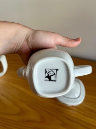 Juego tetera Arc porcelana / Arc porcelain teapot