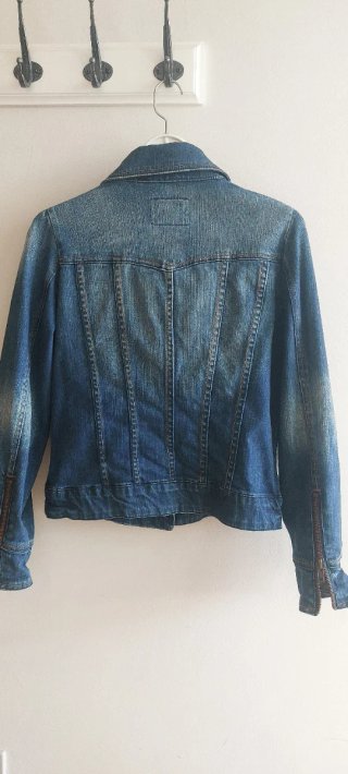 Cazadora Vaquera Blanco Jeans Talla M