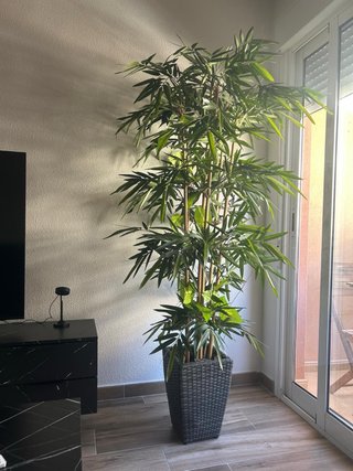 Planta Bambú Artificial Decorativa