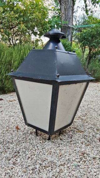 4 Farolas Exteriores Metálicas