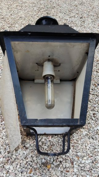 4 Farolas Exteriores Metálicas