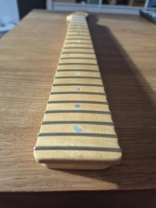 Mástil Telecaster Luthier Flame maple