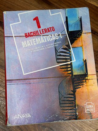 Matemáticas I. 1 Bachillerato