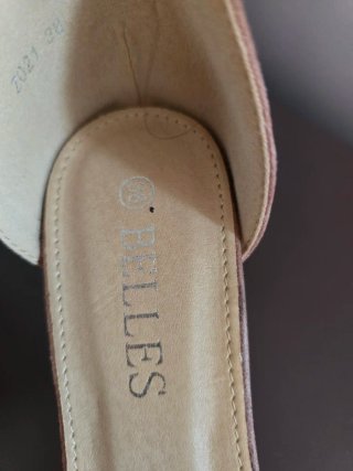 Sandalias ante rosa Talla 38