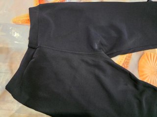 Leggings de invierno azul marino.