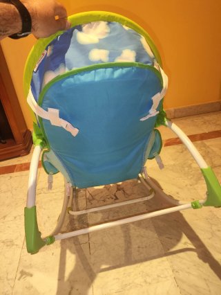 Hamaca para bebé con arco de juegos