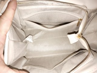 Bolso Beige y Dorado