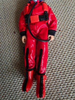 Madelman Submarinista Rojo