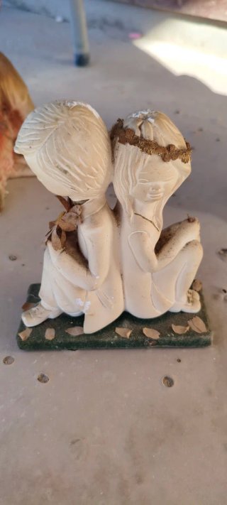 Figuras antiguas de porcelana