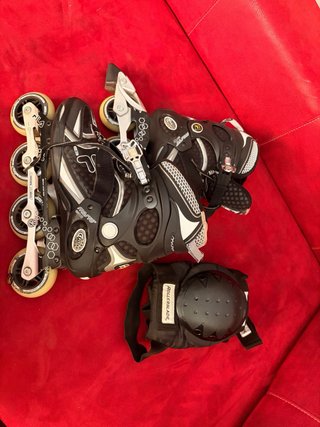 Patines Fila Hombre con funda y rodilleras