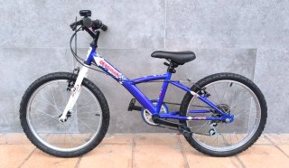 Bicicleta infantil Decathlon 20 con cambio