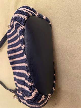 MATTIES - Bolso rafia rayas verano