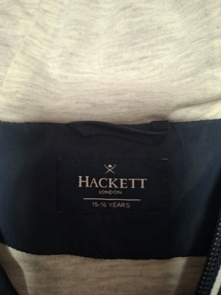 Chaqueta Hackett Azul con Logo