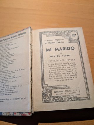 "Colección Pueyo de Novelas Selectas"(1943)