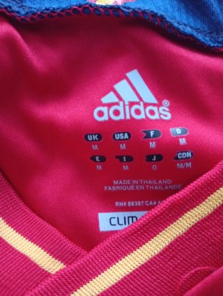 Camiseta España 2008 Adidas. Talla S y M