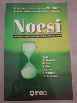 Noesi. Textos de filosofia per a les PAU 2026