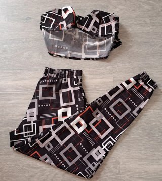Conjunto Verano Top y Pantalón Estampado