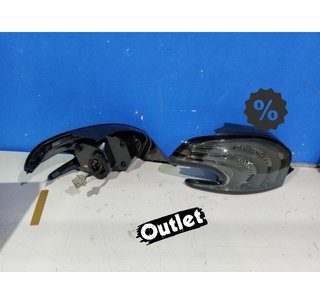 ML PILOTOS PEUGEOT 208 12-15 LIGHT BAR FONDO CROMO AHUMADO R