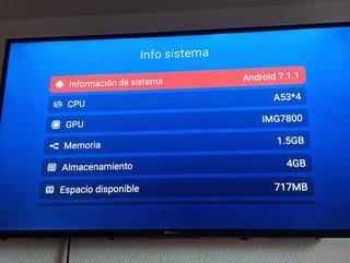 Televisión TD Systems 50 pulgadas