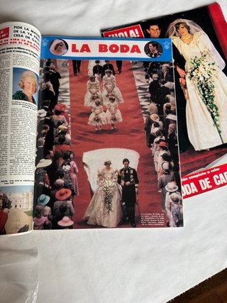 Revista Hola! Boda Carlos y Diana Spencer
