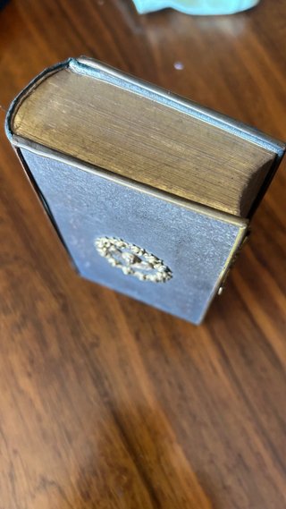 Libro antiguo s.XIX Oficio Divino-Paris Laplace