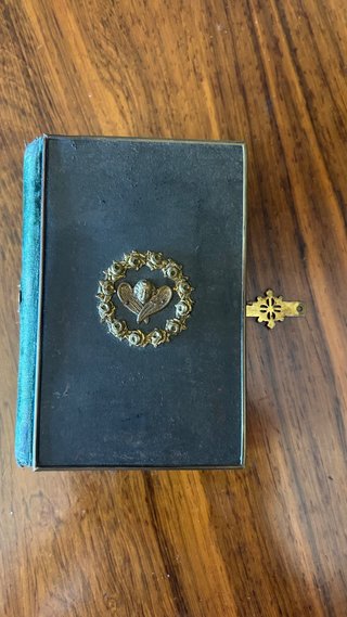 Libro antiguo s.XIX Oficio Divino-Paris Laplace