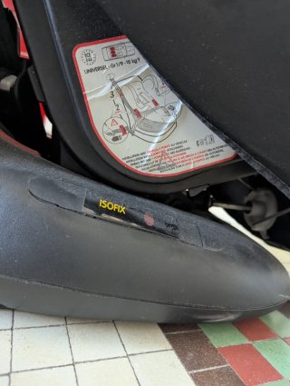 Silla coche Isofix 9-18 kg