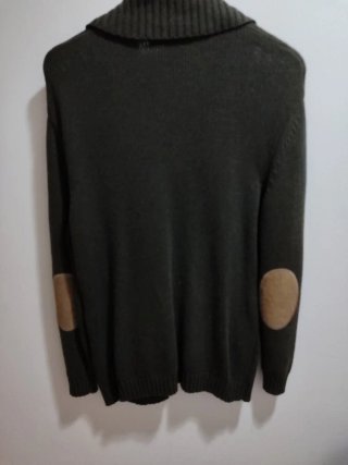 Chaqueta Genfins Lana Talla L Verde Oliva