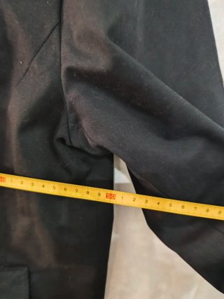 Chaquetón Zara Hombre Negro
