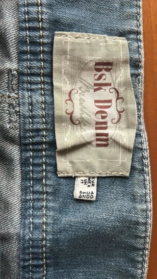 Falda vaquera Bershka